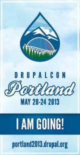 I'm going to DrupalCon Portland