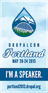 I'm a Speaker at DrupalCon Portland