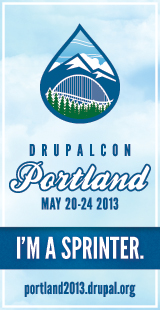 I'm a Sprinter at DrupalCon Portland