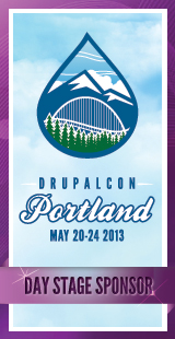 DrupalCon Portland Day Stage Sponsor