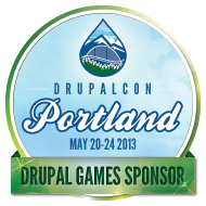 DrupalCon Portland Drupal Games Sponsor